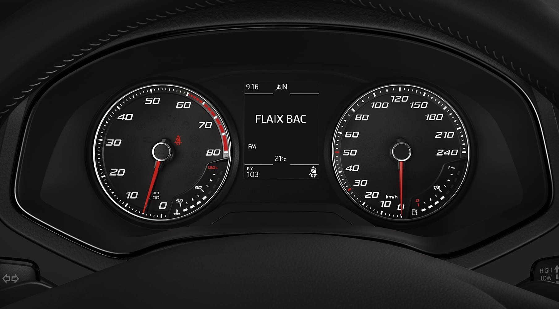 Seatbelt warning light Car Terms SEAT